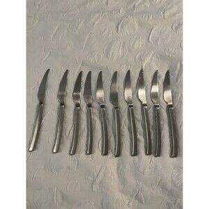 Zwilling J.A. Henckels OPUS 18/10 Stainless Dinner Knives  Lot of 10